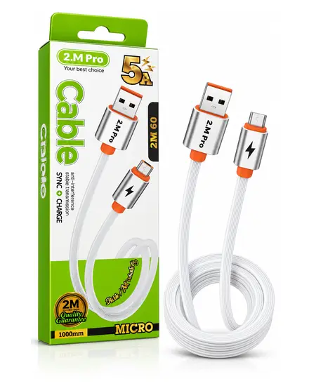 كابل 5A Micro بطول 1 متر 2.M Pro 2M 60